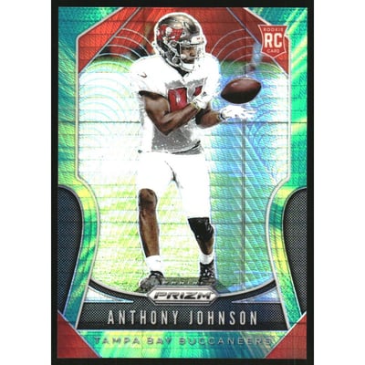 2019 Panini Prizm Prizms Hyper #370 Anthony Johnson