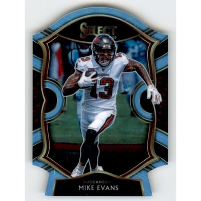 2020 Select Prizm Light Blue Die Cut #16 Mike Evans