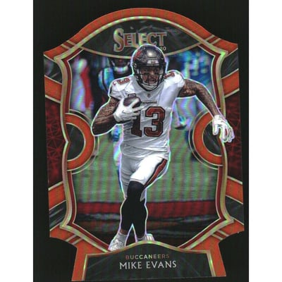 2020 Select Prizm Orange Die Cut #16 Mike Evans