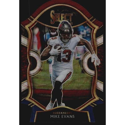 2020 Select Prizm Tri Color Die Cut #16 Mike Evans