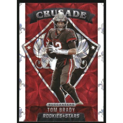 2021 Rookies and Stars Crusade Red Scope #2 Tom Brady