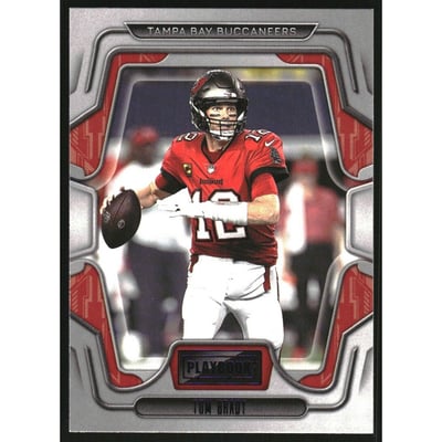 2022 Panini Playbook Purple #72 Tom Brady