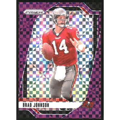 2024 Panini Prizm Prizms Purple Power #274 Brad Johnson