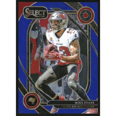 2024 Select Prizm Blue #283 Mike Evans/99