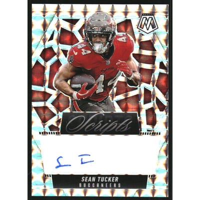2025 Panini Mosaic Scripts #37 Sean Tucker