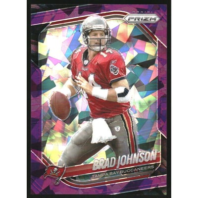 2025 Panini Prizm Prizms Purple Ice #213 Brad Johnson