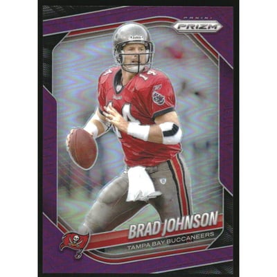 2025 Panini Prizm Prizms Purple #213 Brad Johnson