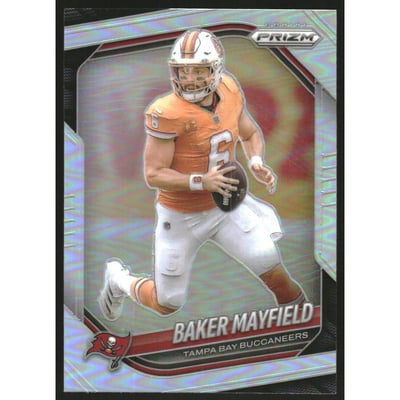 2025 Panini Prizm Prizms Silver #283 Baker Mayfield