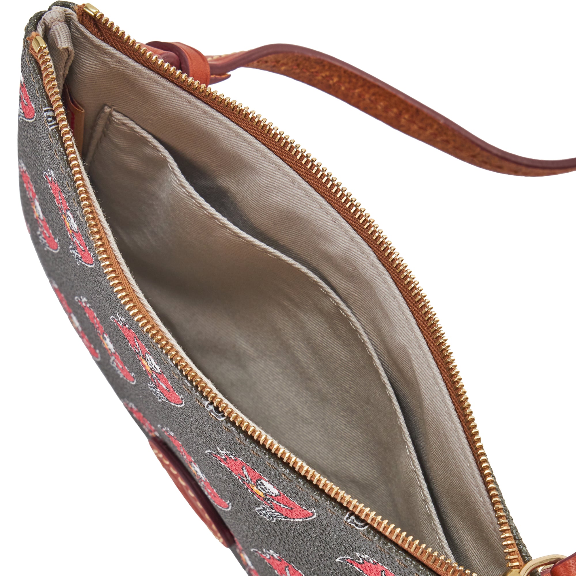 Dooney & Bourke Tampa Bay Buccaneers Top Zip Crossbody Bag
