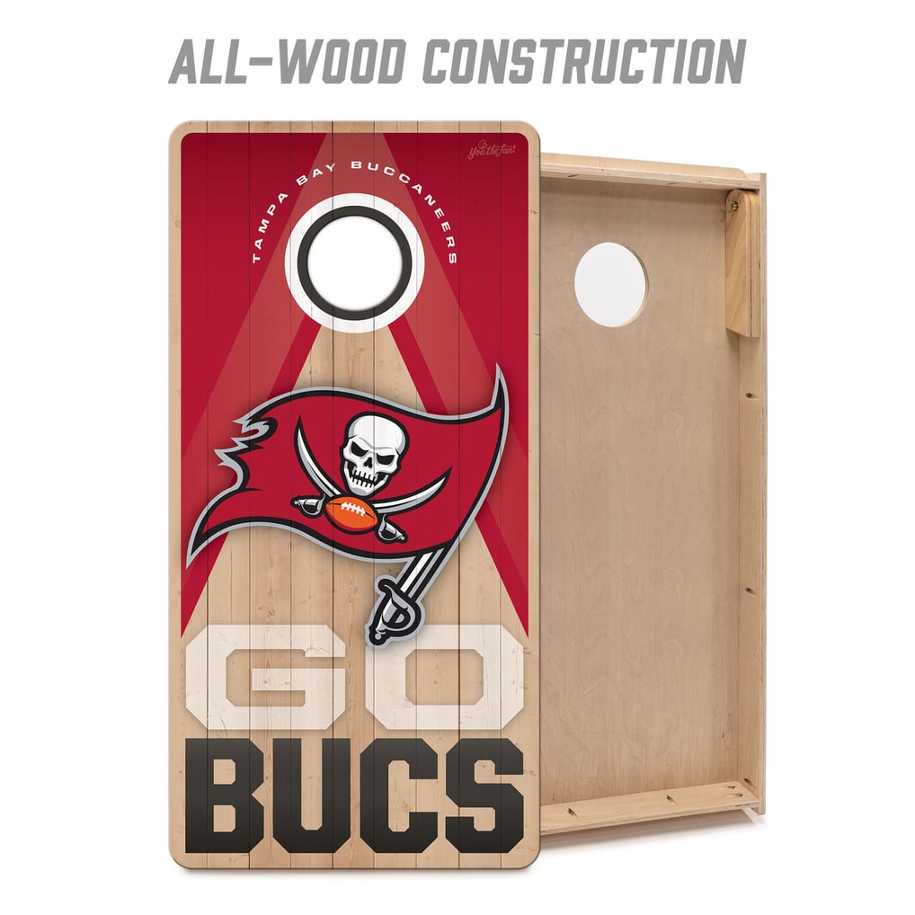 Tampa Bay Buccaneers IDNA 2' x 4' Slogan Series Cornhole Game with Bags