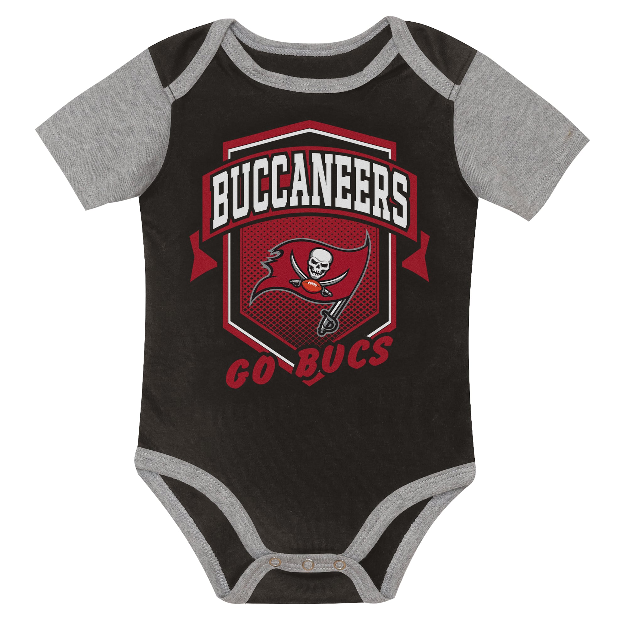 Infant Outerstuff Tampa Bay Buccaneers First Round Pick 3-Piece Bodysuit Set