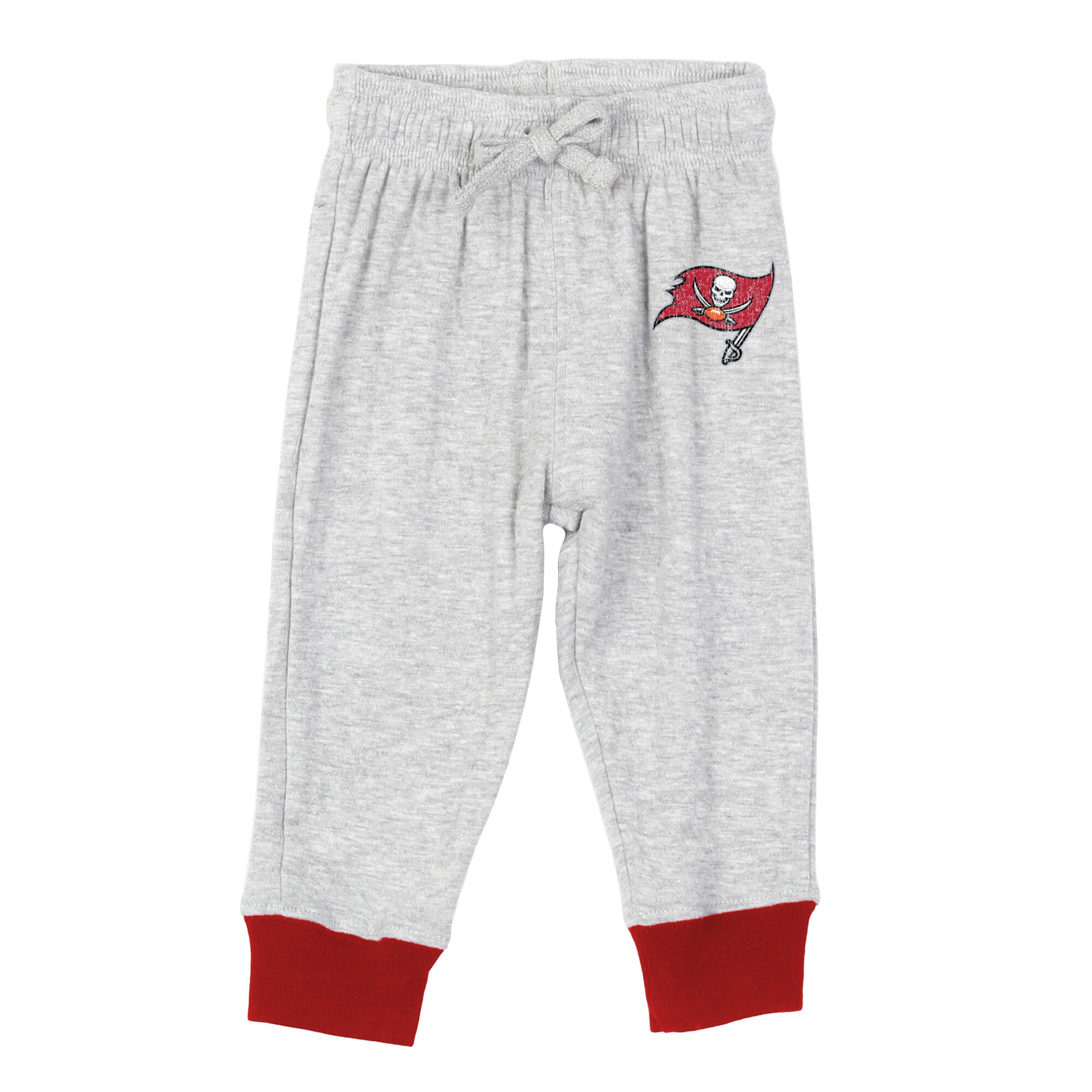 Ensemble body et pantalon à manches longues Jie Hopper pour bébé Wes & Willy Heather Gray Tampa Bay Buccaneers