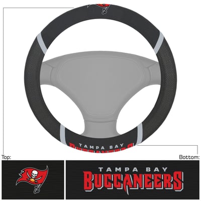 Tampa Bay Buccaneers Logo Brands Steering Wheel Cover