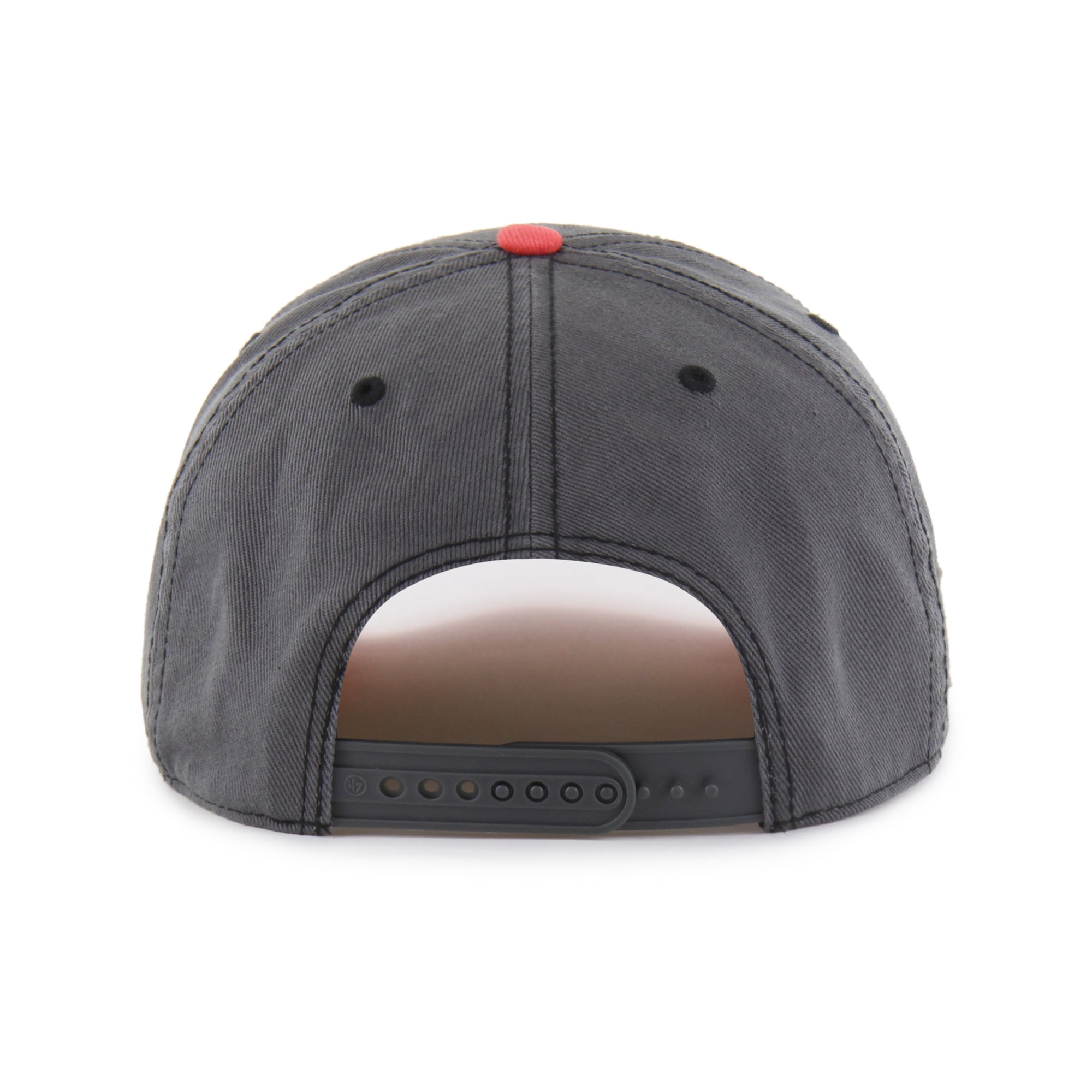 Men's '47 Charcoal Tampa Bay Buccaneers Calderwood Well Worn Hitch Adjustable Hat