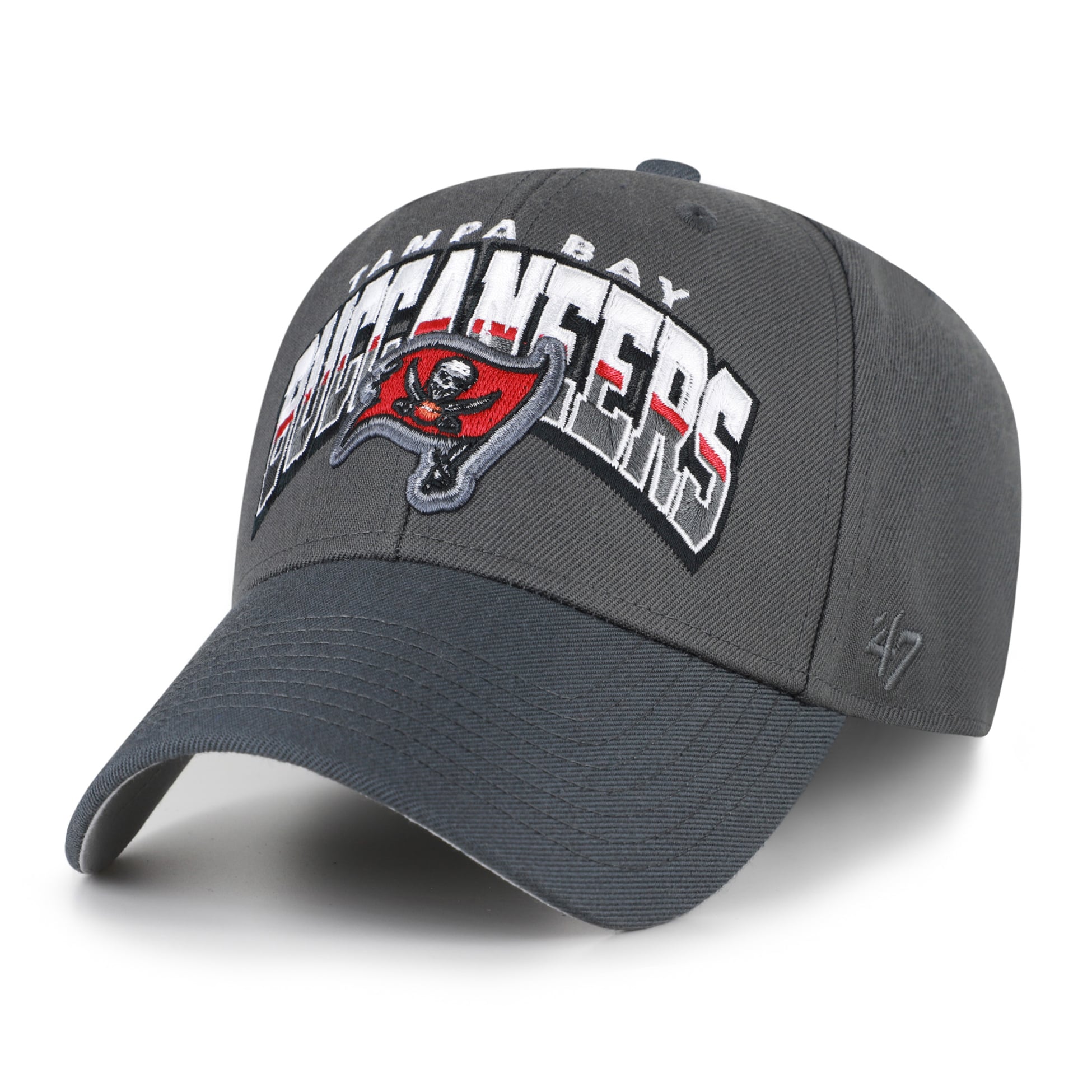 Casquette ajustable MVP Tampa Bay Buccaneers '47 Charcoal pour homme