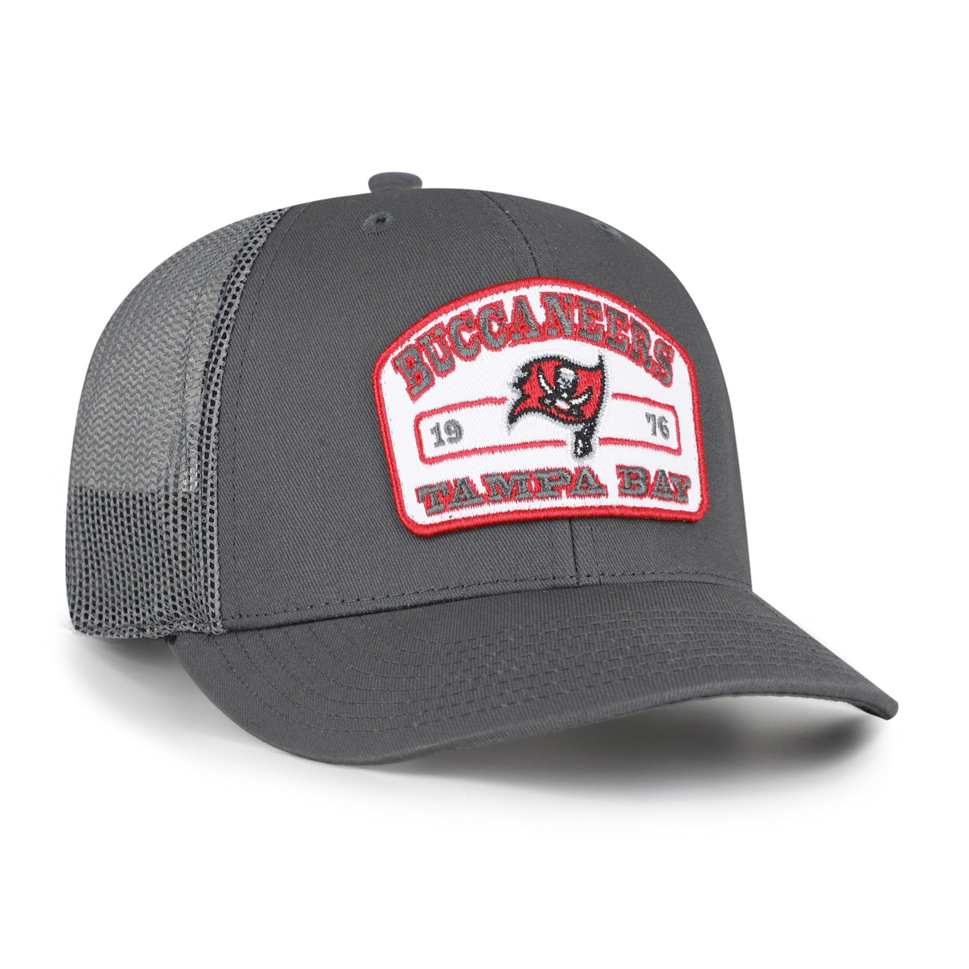 Casquette trucker ajustable pour homme '47 Graphite Tampa Bay Buccaneers Roadway