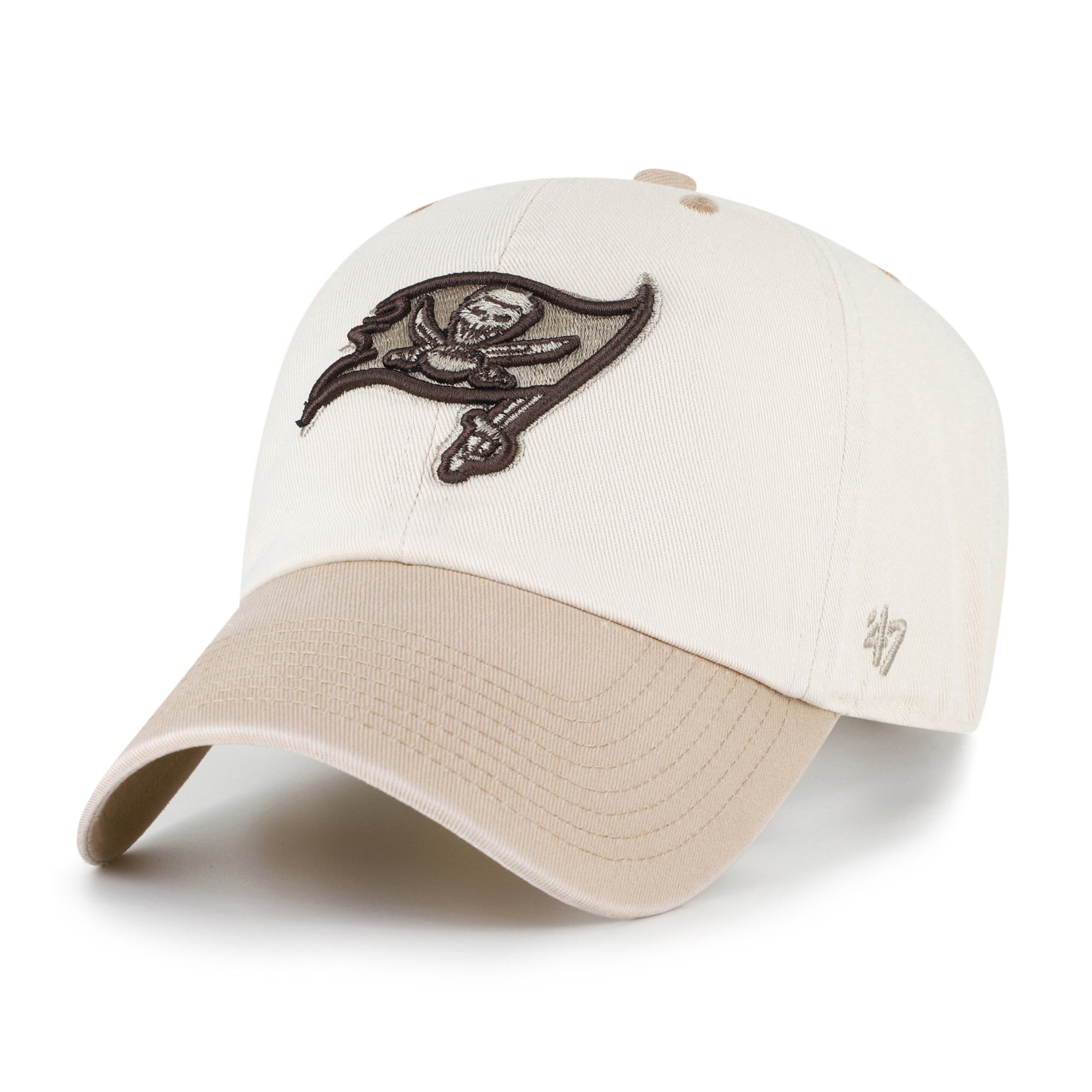Casquette ajustable Tampa Bay Buccaneers « 47 Natural/Tan Neutral Terrain Clean Up » pour homme