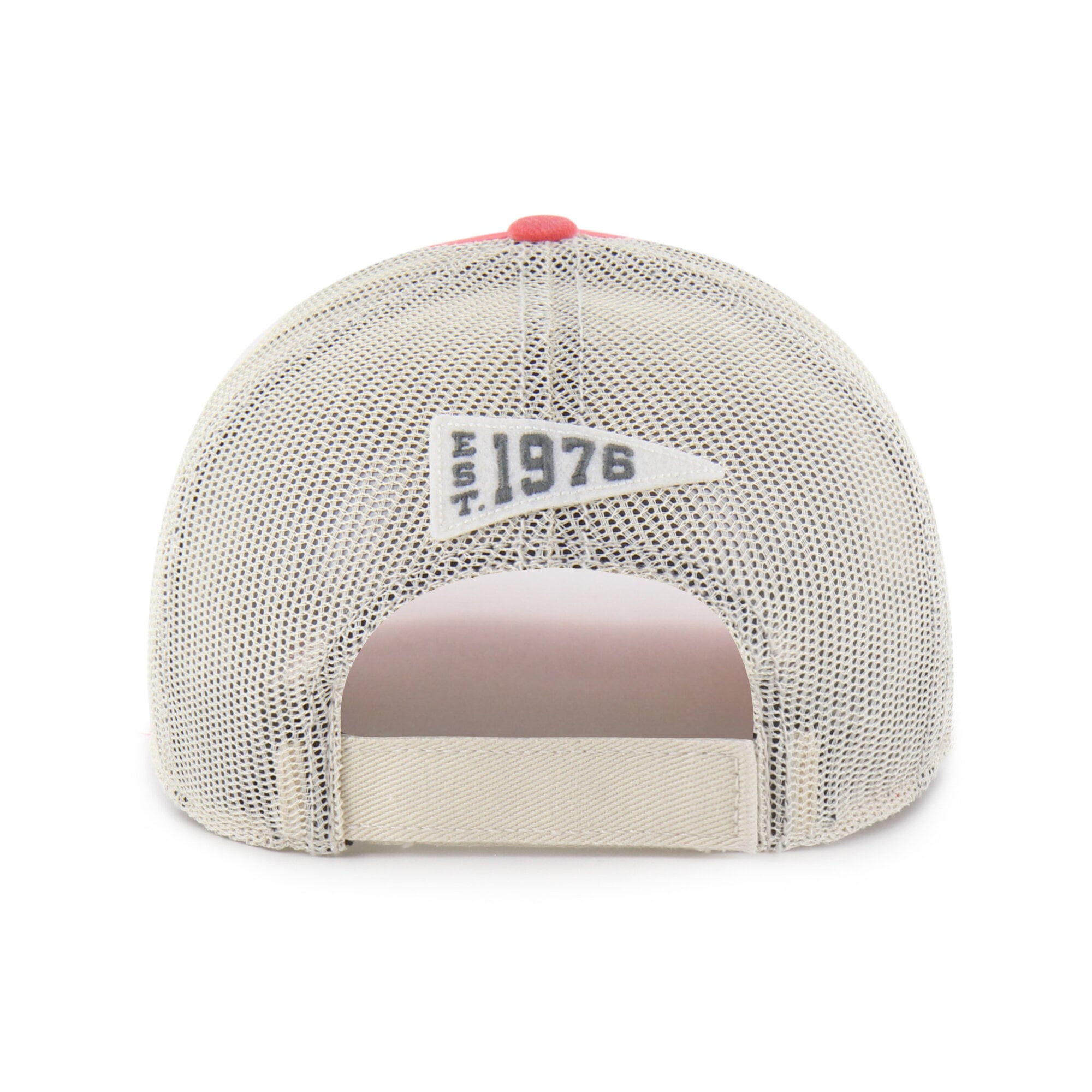 Men's '47 Red Tampa Bay Buccaneers Egremont Well-Worn Adjustable Trucker Hat