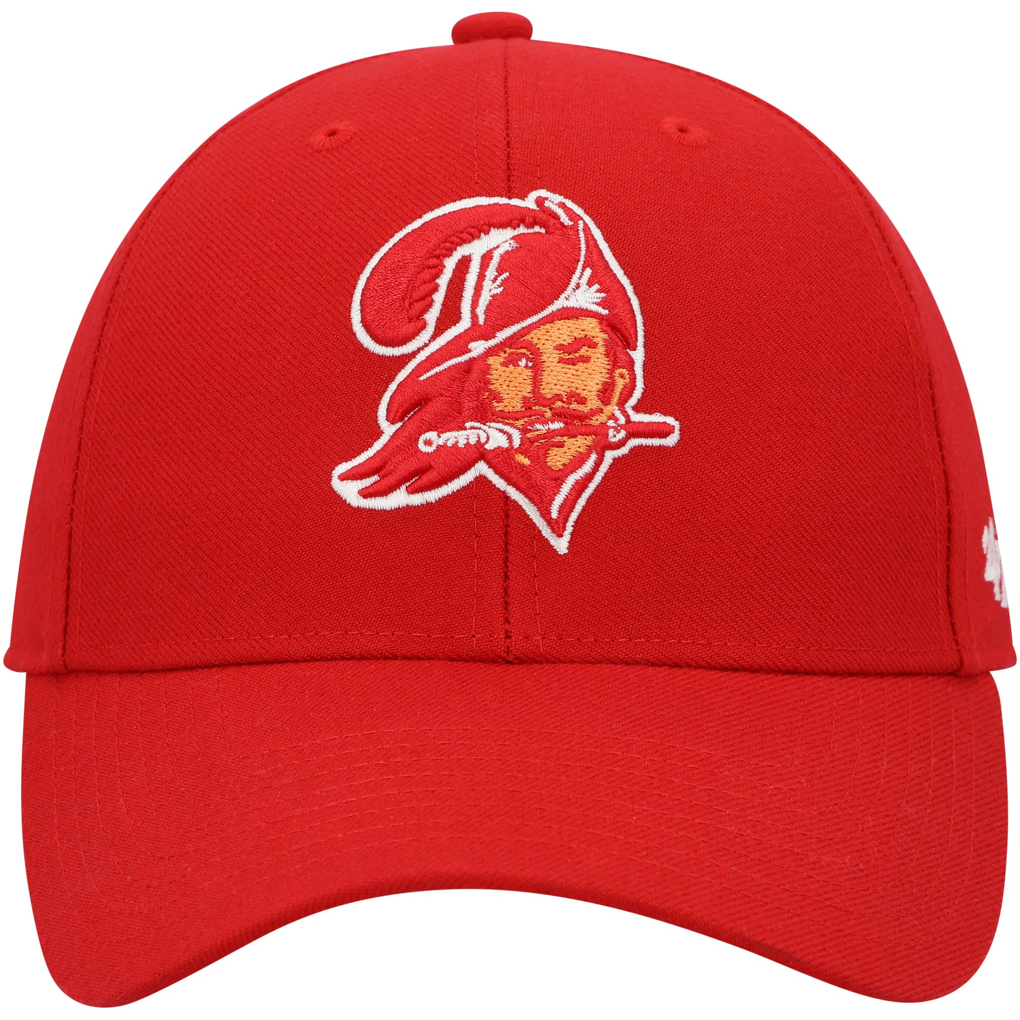 Men's '47 Red Tampa Bay Buccaneers MVP Adjustable Hat