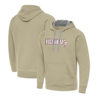 Tampa Bay Buccaneers Antigua Woodland Camo Victory Hoodie - Khaki