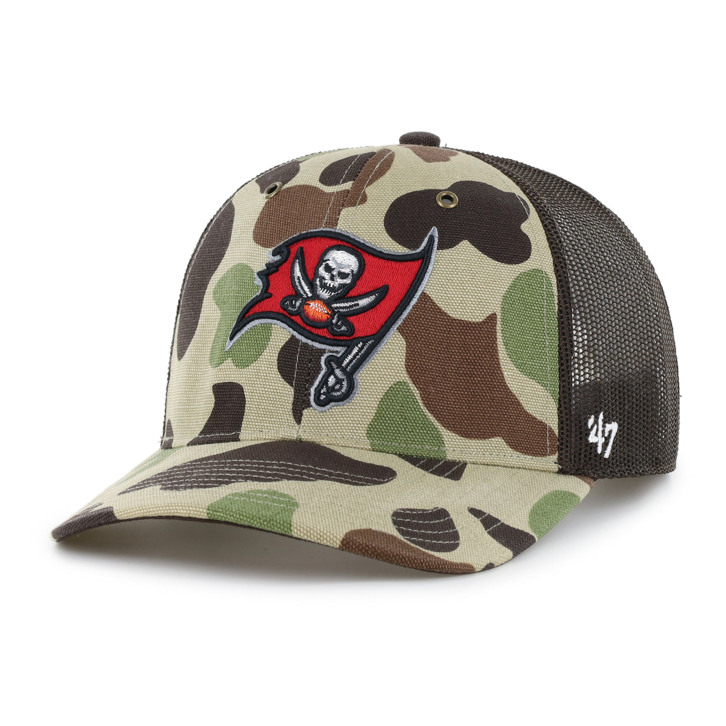 Casquette trucker ajustable Carhartt x '47 Duck Camo Tampa Bay Buccaneers pour homme