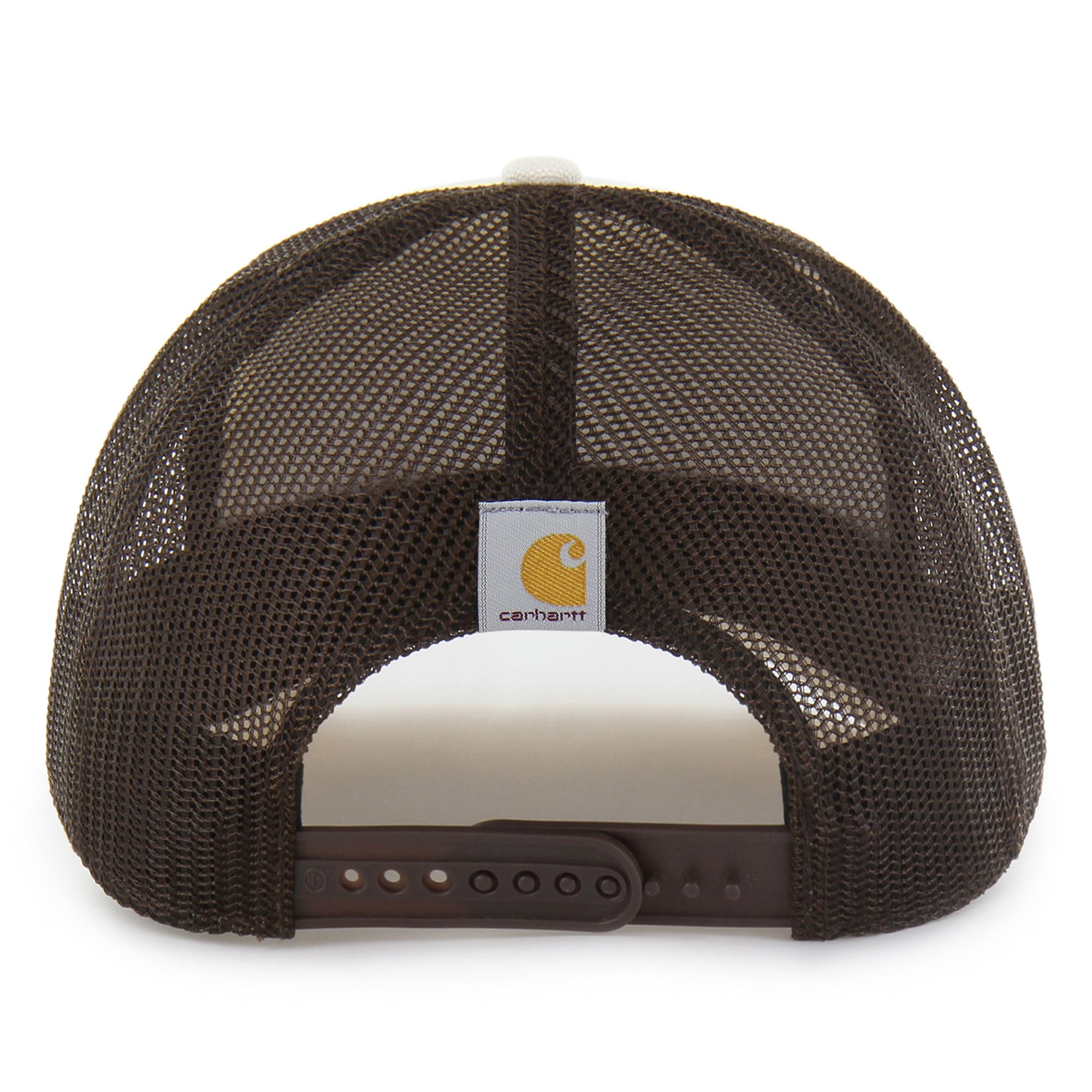 Casquette trucker ajustable Carhartt x '47 pour homme, coloris naturel/marron, Tampa Bay Buccaneers.
