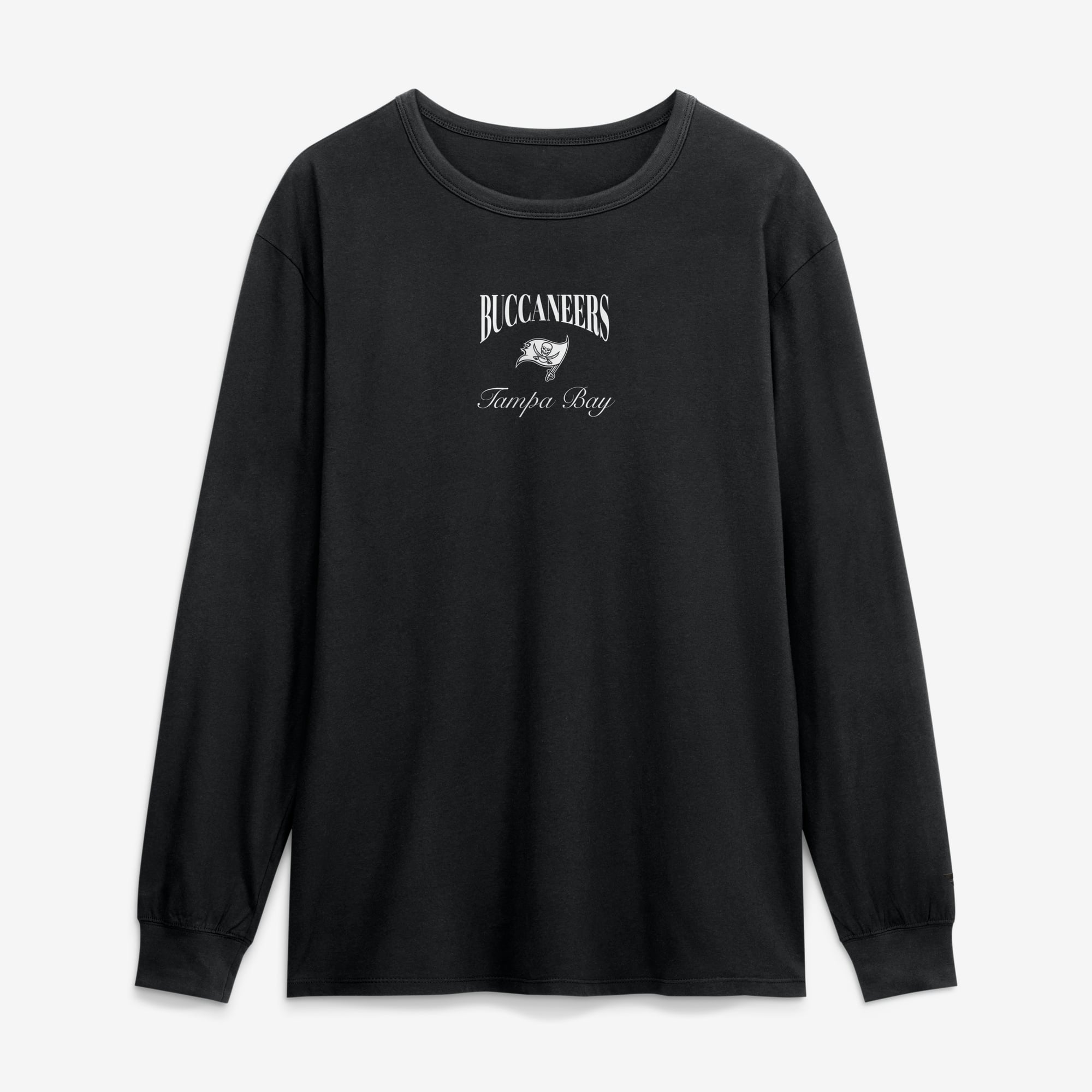 Men's Fanatics Black Tampa Bay Buccaneers Midnight Falls Long Sleeve T-Shirt