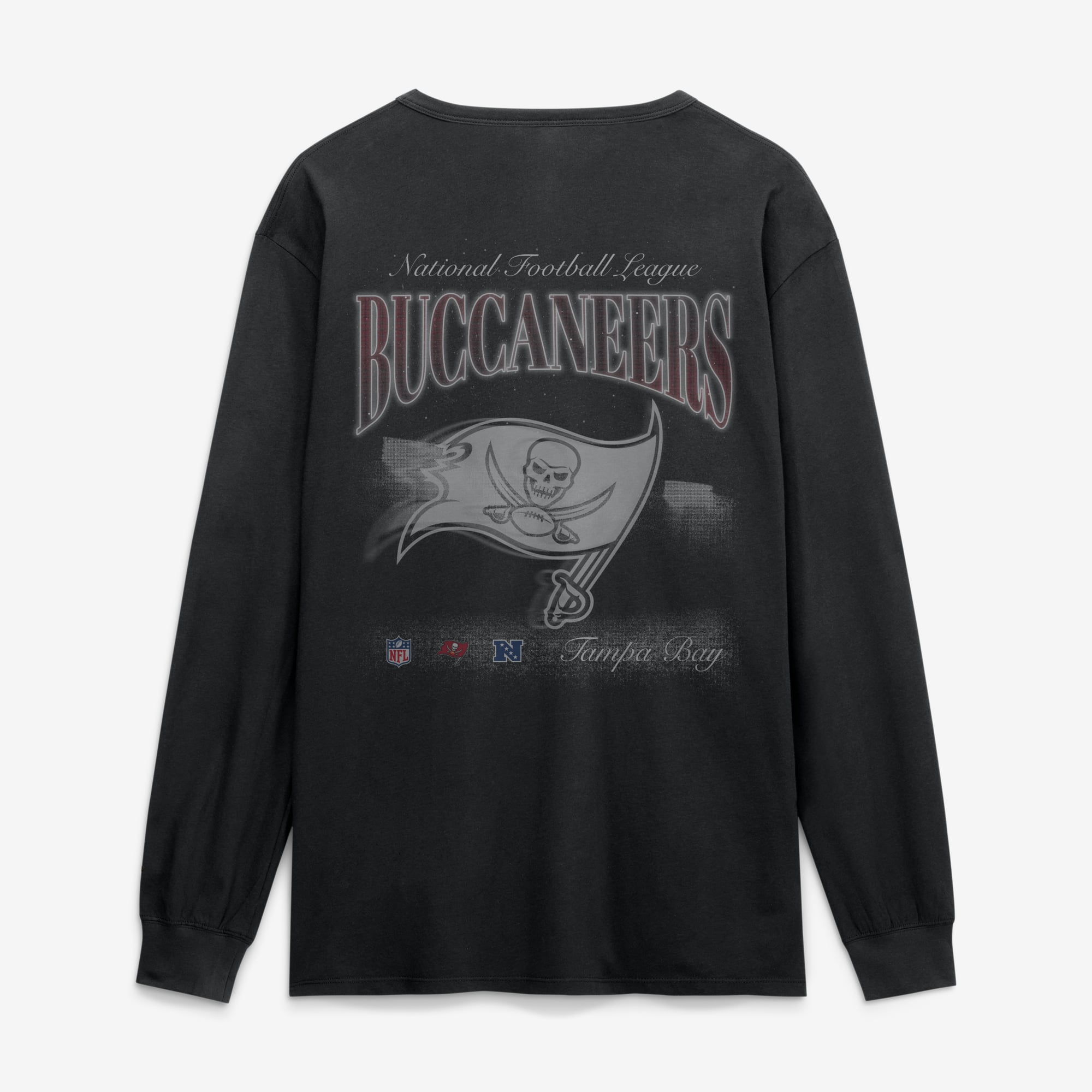 T-shirt à manches longues Fanatics Black Tampa Bay Buccaneers Midnight Falls pour homme