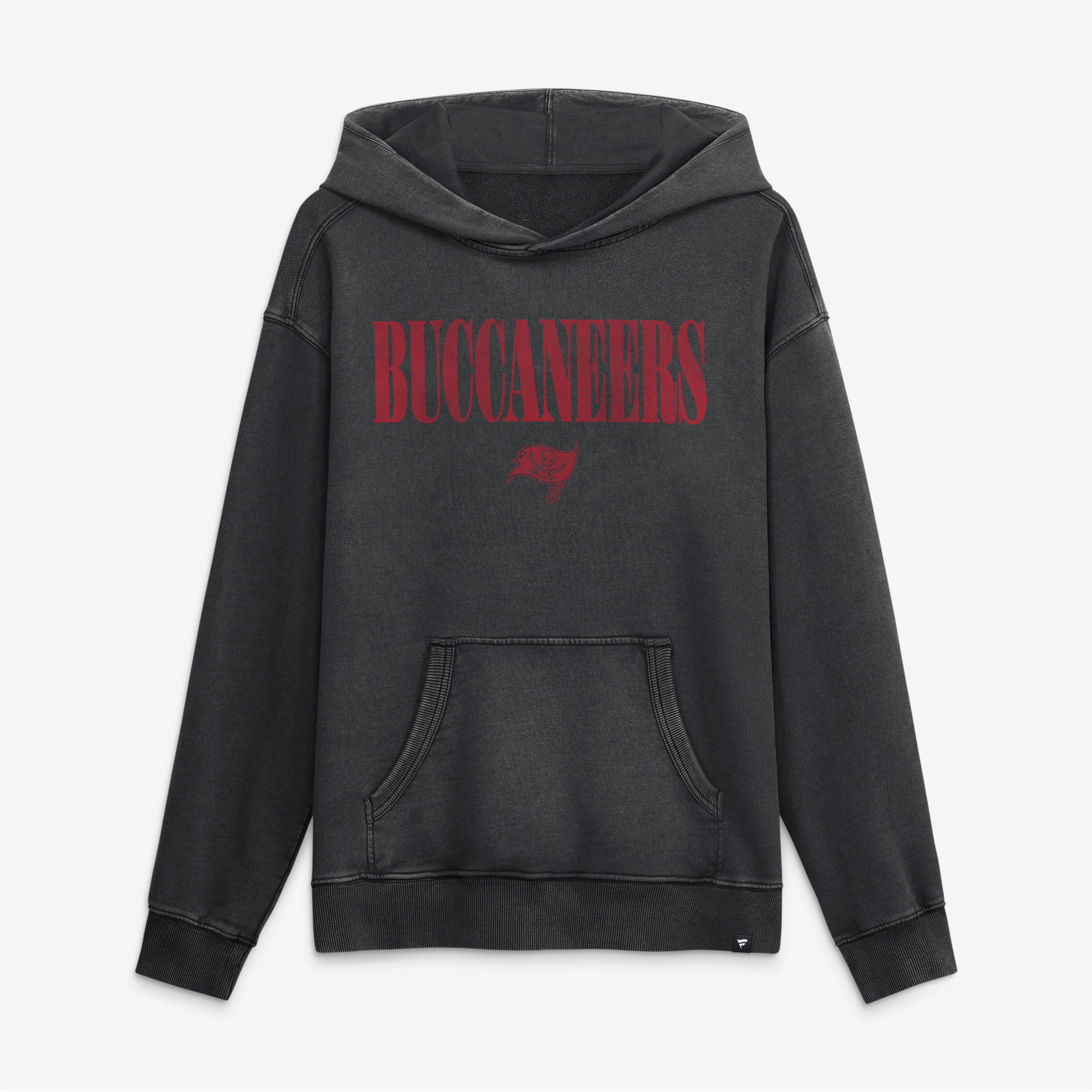 Men's Fanatics Black Tampa Bay Buccaneers Relaxed Intense Rivalry French Terry Hoodie