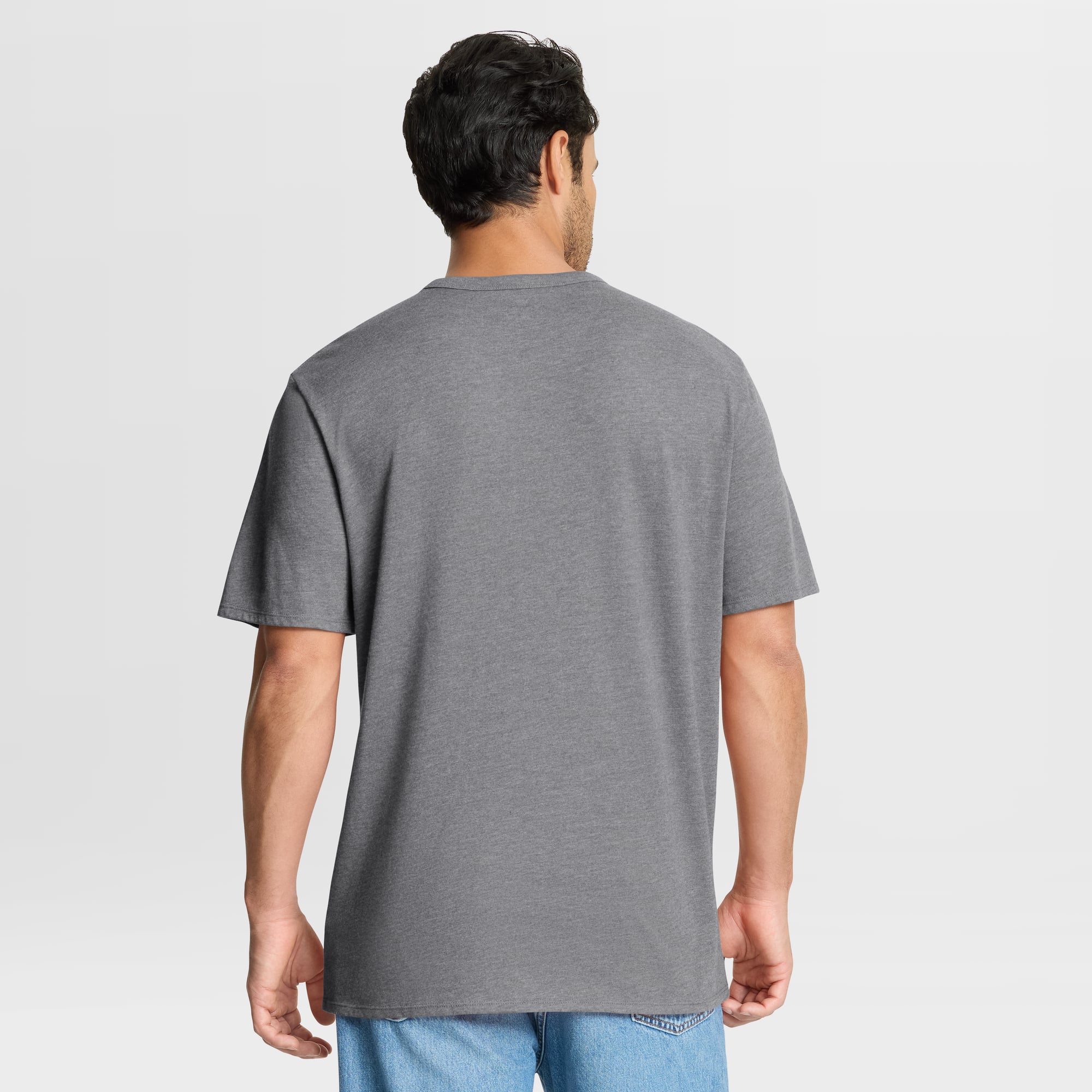 T-shirt Fanatics Heather Gray Tampa Bay Buccaneers Tribute Direct Handoff Tri-Blend pour homme