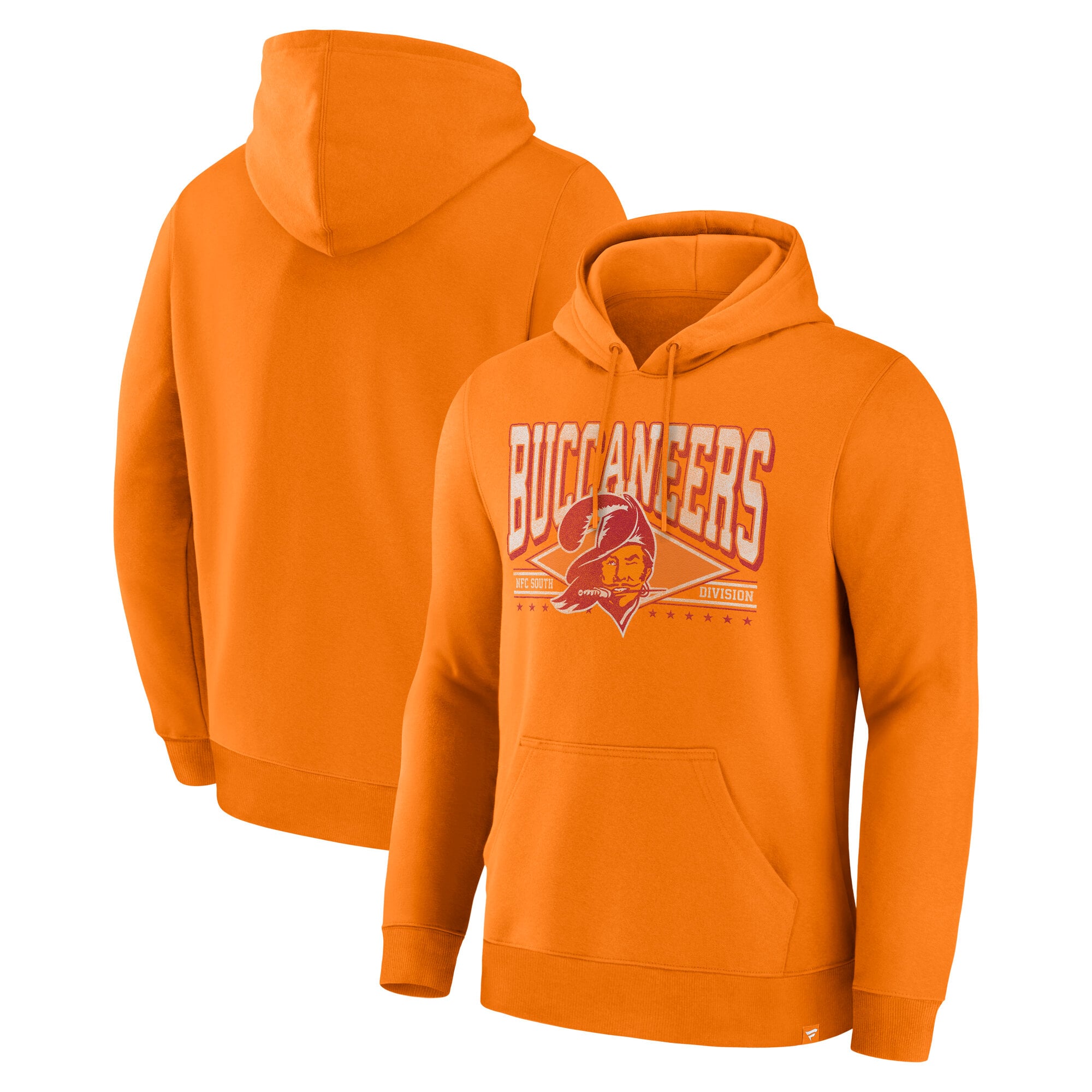 Sweat à capuche polaire Fanatics orange Tampa Bay Buccaneers Delay Of The Game Legacy pour homme
