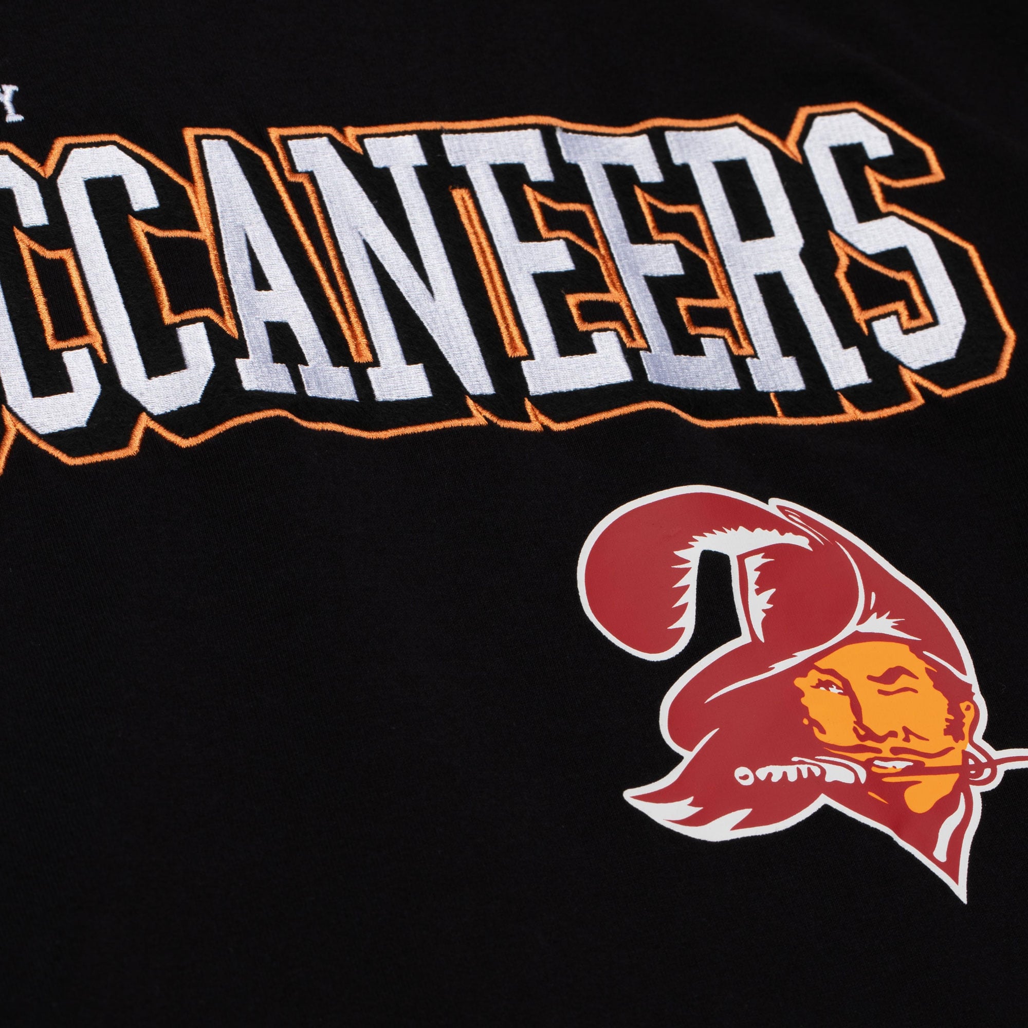 Men's Mitchell & Ness  Black Tampa Bay Buccaneers Big Tall Training Camp Long Sleeve T-Shirt