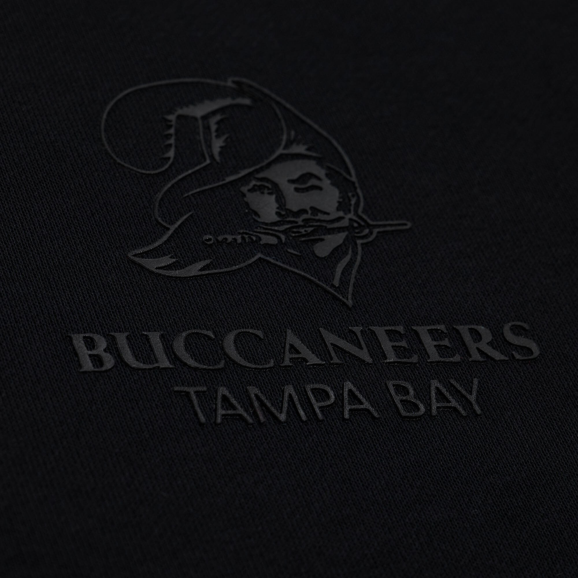Men's Mitchell & Ness Tampa Bay Buccaneers Core Essentials Micro Logo Fleece Sweatshirt