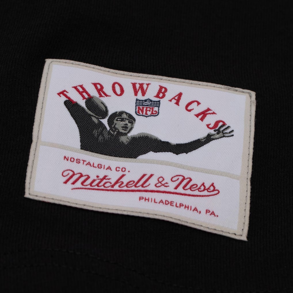  Tampa Bay Buccaneers Mitchell & Ness Training Camp Vintage Logos Long Sleeve T-Shirt - Black