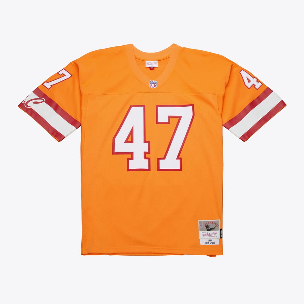 Maillot réplique Mitchell & Ness Legacy 1993 des Tampa Bay Buccaneers de John Lynch - Orange