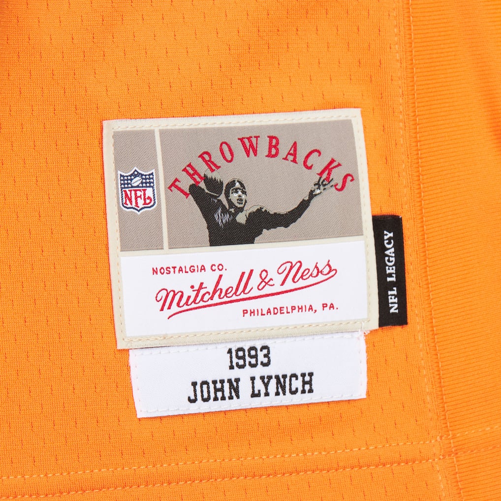 Maillot réplique Mitchell & Ness Legacy 1993 des Tampa Bay Buccaneers de John Lynch - Orange