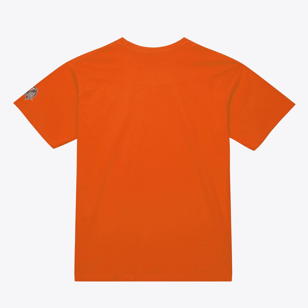 Tampa Bay Buccaneers Mitchell & Ness Head Coach Classic T-Shirt - Orange