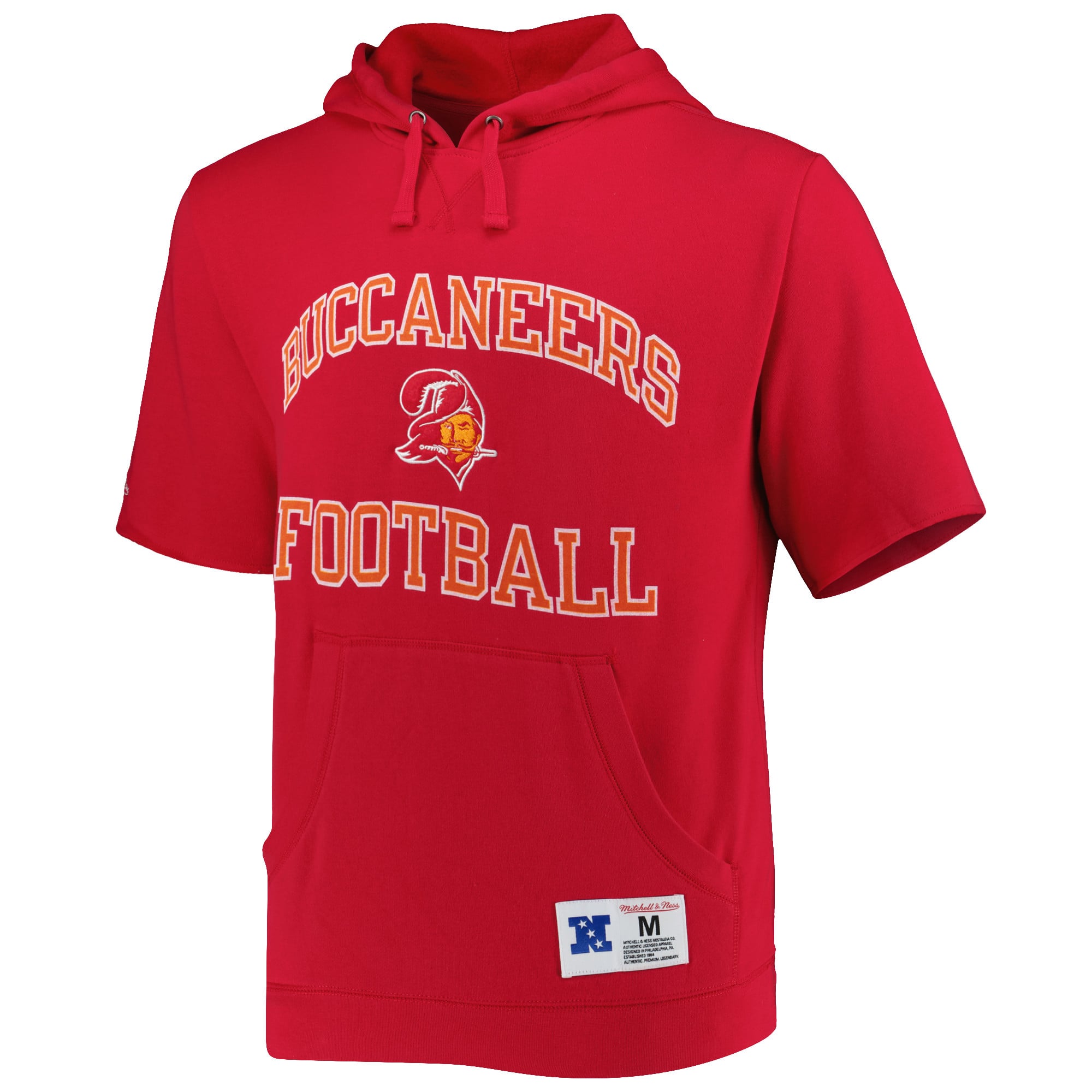 Sweat à capuche Mitchell & Ness Scarlet Tampa Bay Buccaneers pour homme