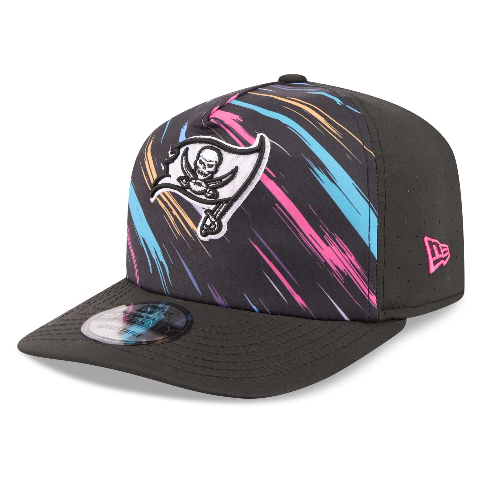Men's New Era Black Tampa Bay Buccaneers 2026 NFL Crucial Catch 19TWENTY Adjustable Hat