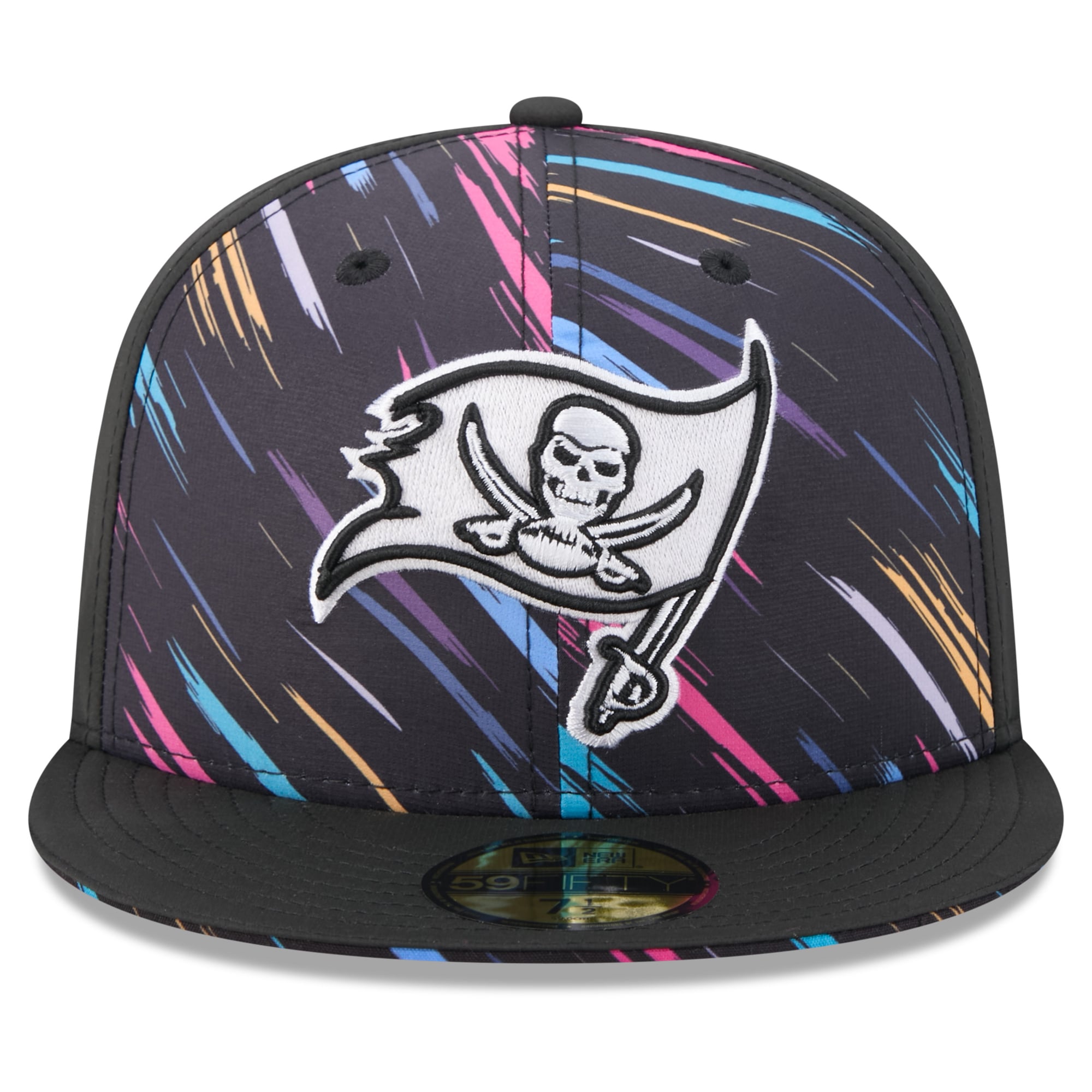 Men's New Era Black Tampa Bay Buccaneers 2026 NFL Crucial Catch 59FIFTY Fitted Hat