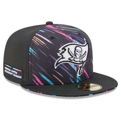 Tampa Bay Buccaneers New Era 2026 NFL Crucial Catch 59FIFTY Fitted Hat - Black