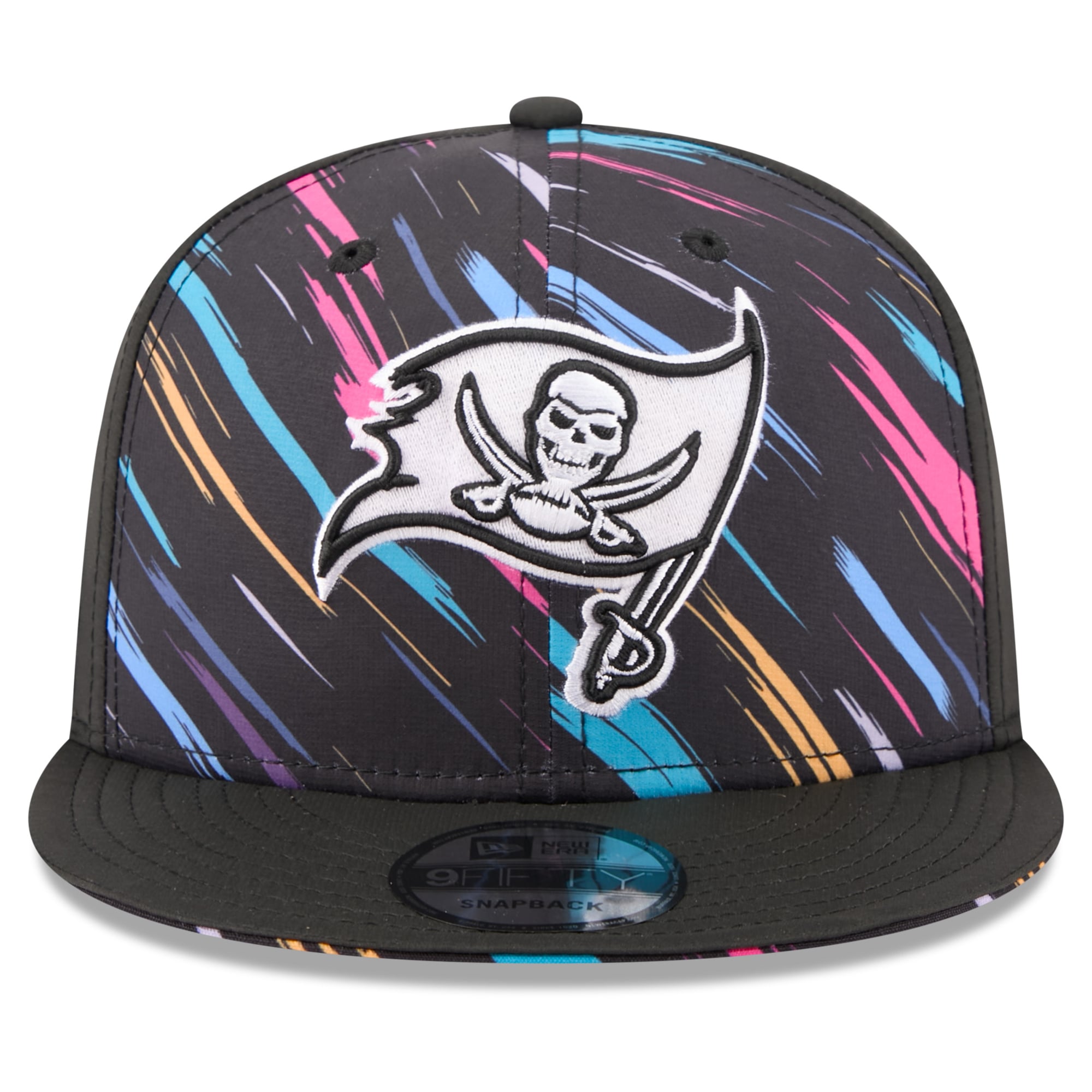 Men's New Era Black Tampa Bay Buccaneers 2026 NFL Crucial Catch 9FIFTY Snapback Hat