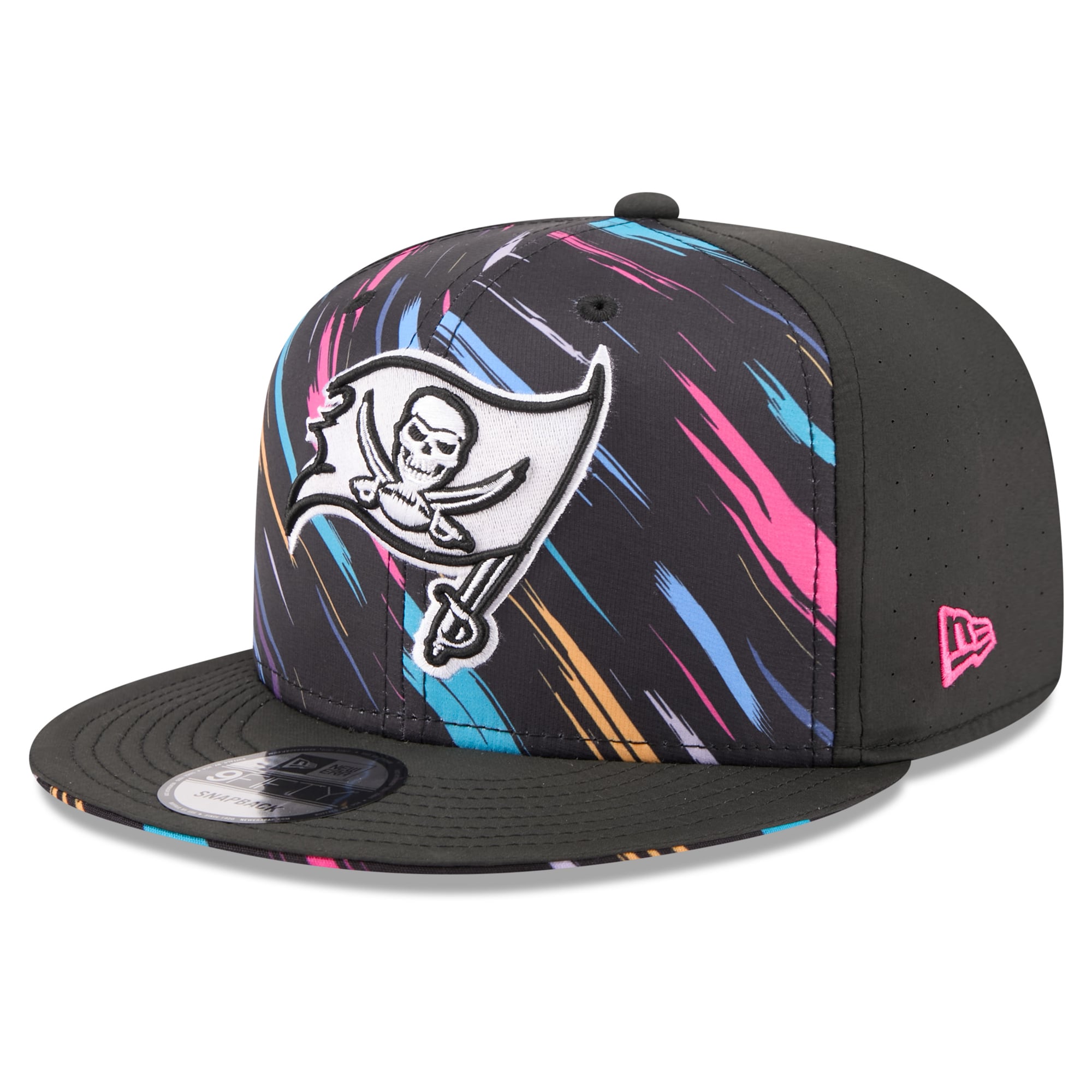 Men's New Era Black Tampa Bay Buccaneers 2026 NFL Crucial Catch 9FIFTY Snapback Hat