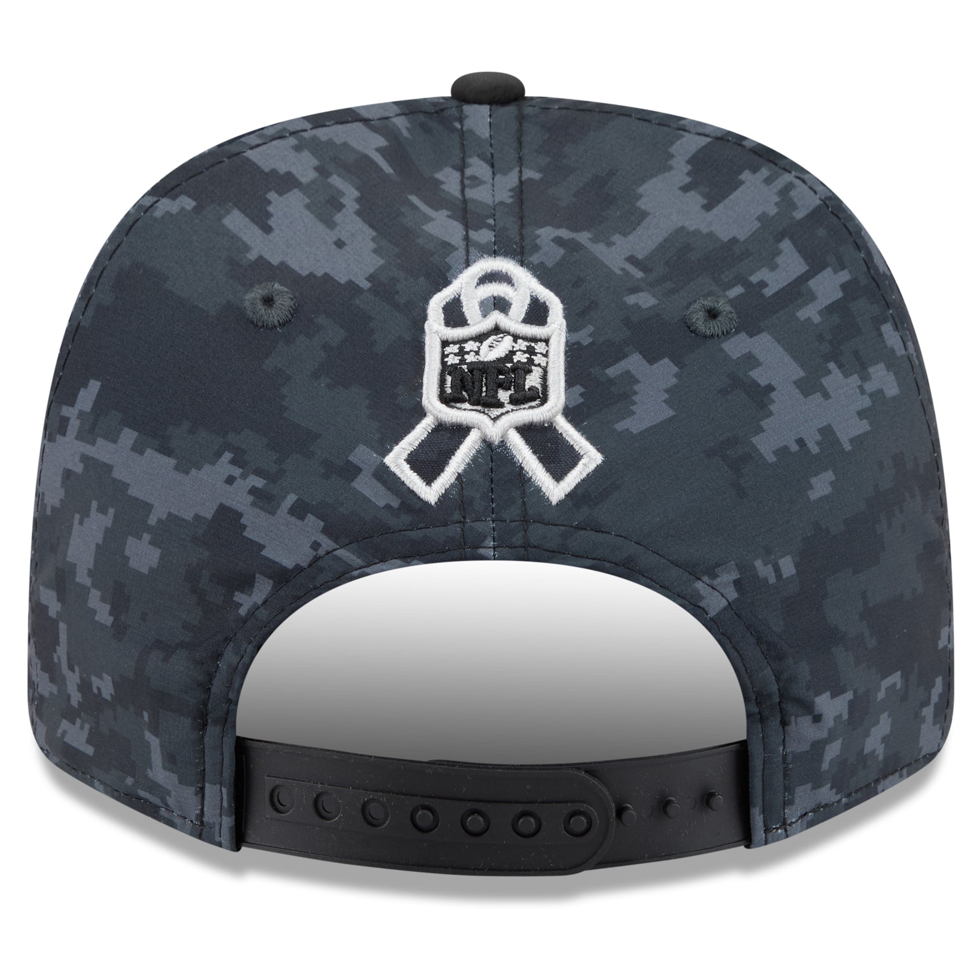 Casquette ajustable New Era noire pour homme Tampa Bay Buccaneers 2026 Salute To Service 9SEVENTY