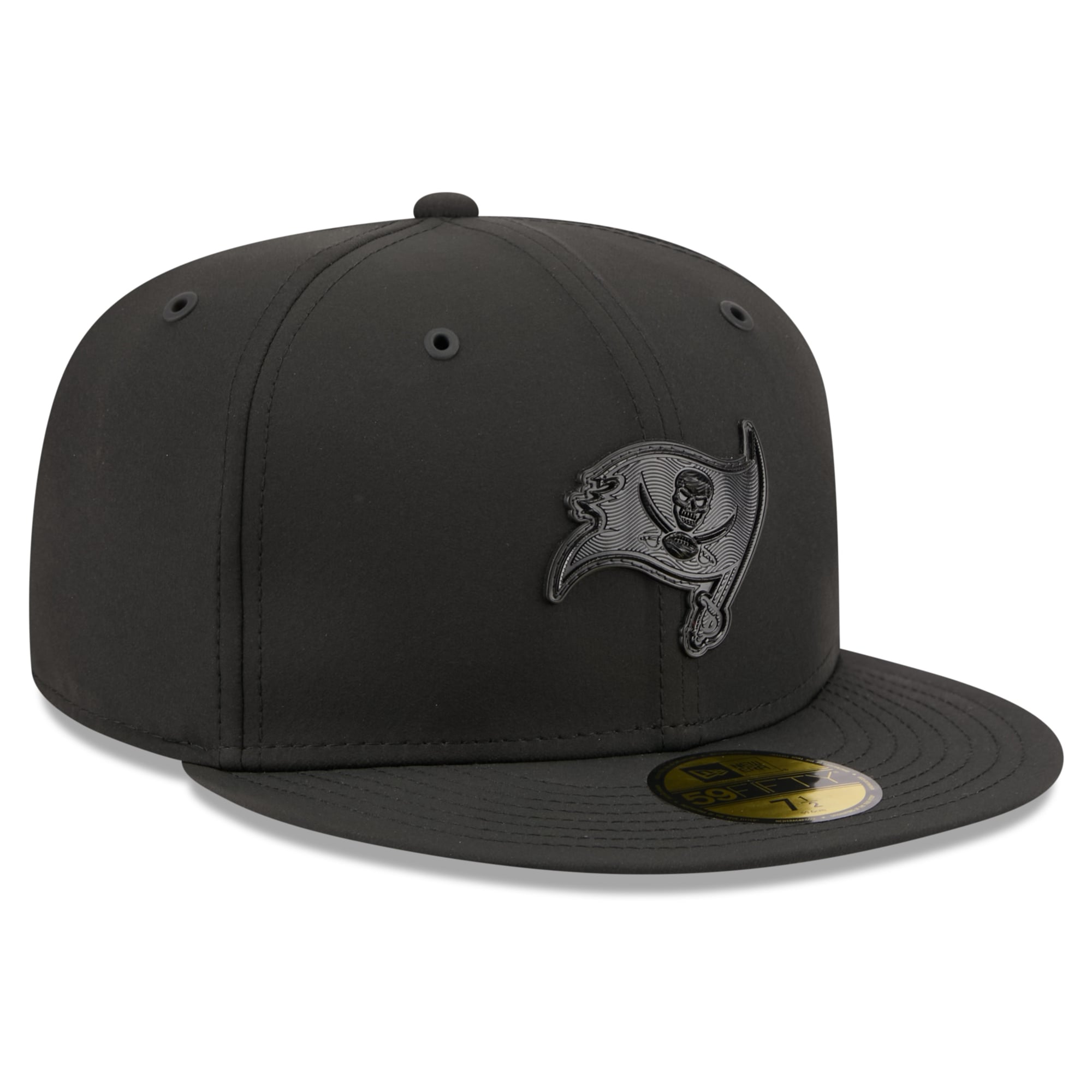 Casquette ajustée New Era noire Tampa Bay Buccaneers 2026 Sideline 59FIFTY pour homme
