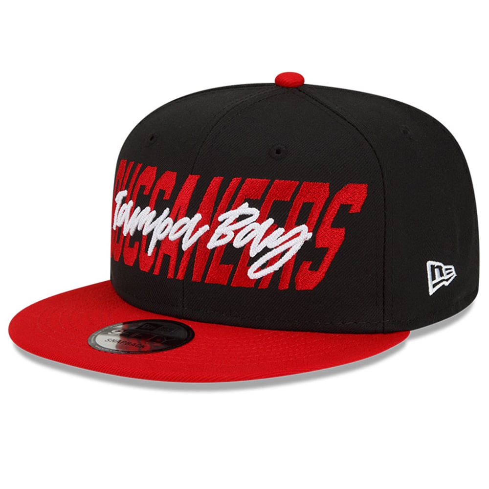 Men's New Era Black/Red Tampa Bay Buccaneers 2022 NFL Draft 9FIFTY