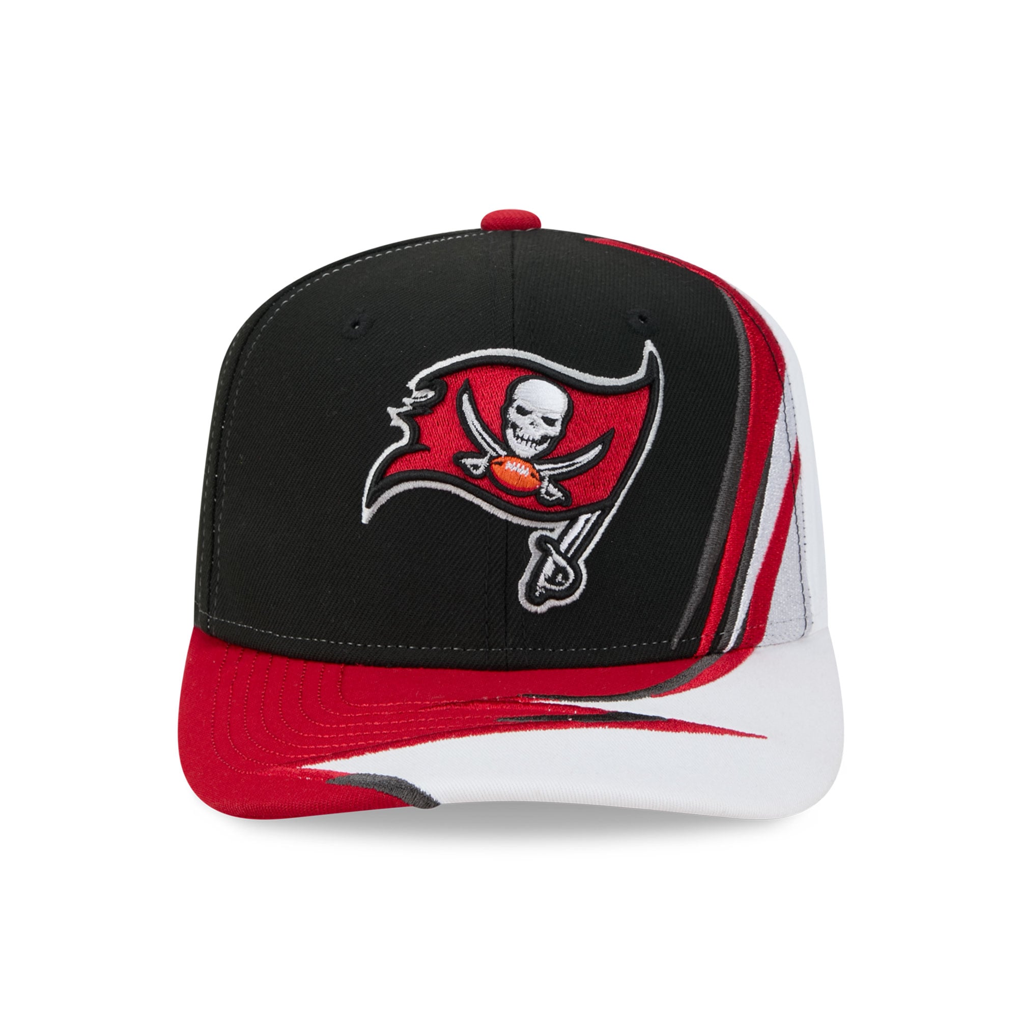 Casquette ajustable New Era noire et blanche pour homme, modèle 9SEVENTY