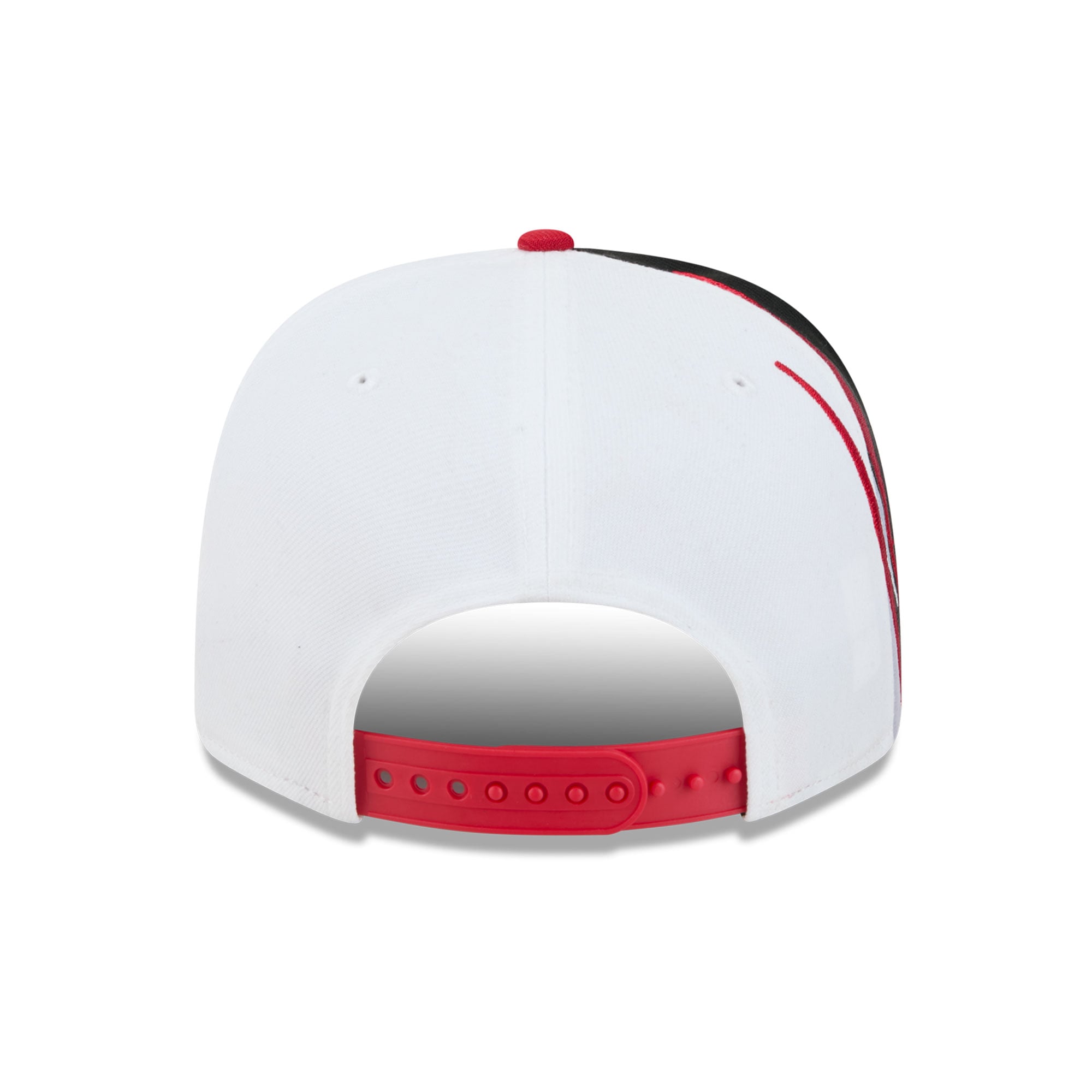 Casquette ajustable New Era noire et blanche pour homme, modèle 9SEVENTY