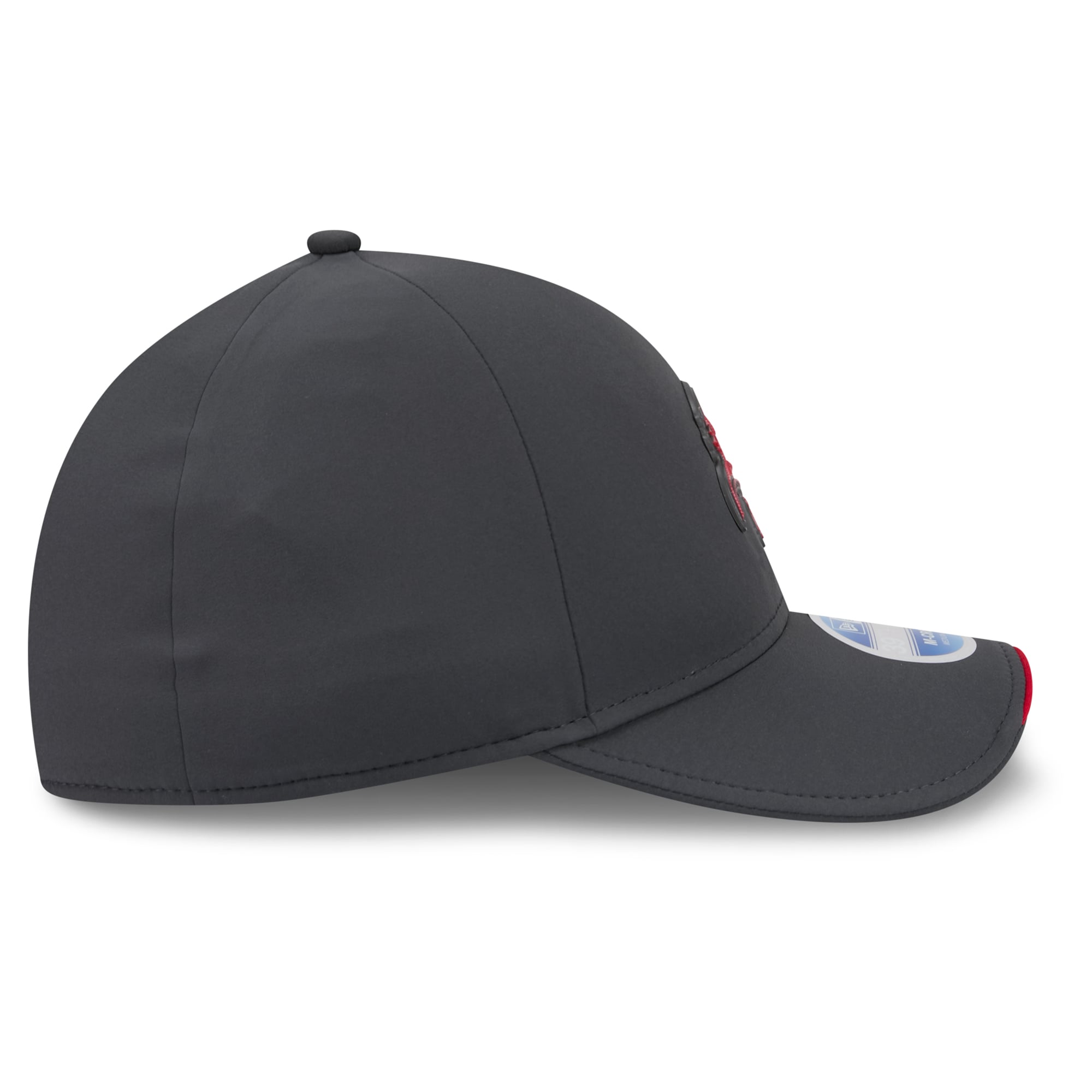 Casquette New Era 39THIRTY M-Crown Stretch pour homme, couleur anthracite, Tampa Bay Buccaneers, édition spéciale 2026, idéale les temps froids.