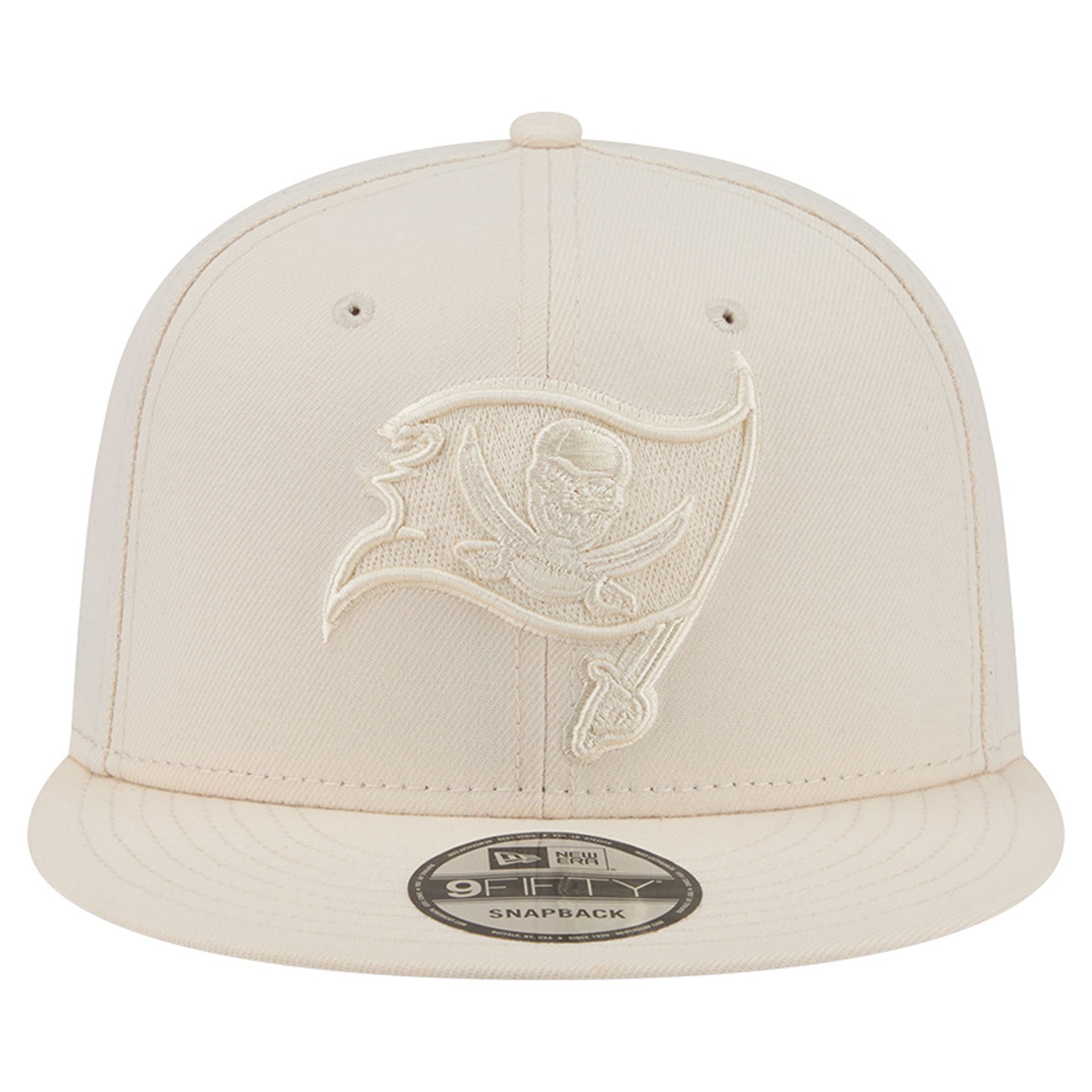Casquette snapback New Era crème Tampa Bay Buccaneers 9FIFTY pour homme